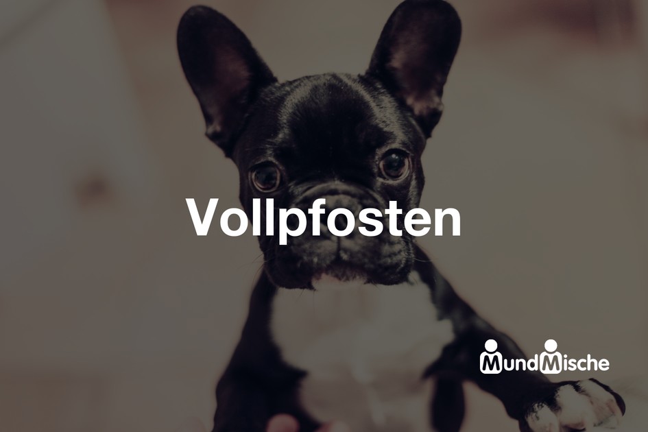 Vollpfosten